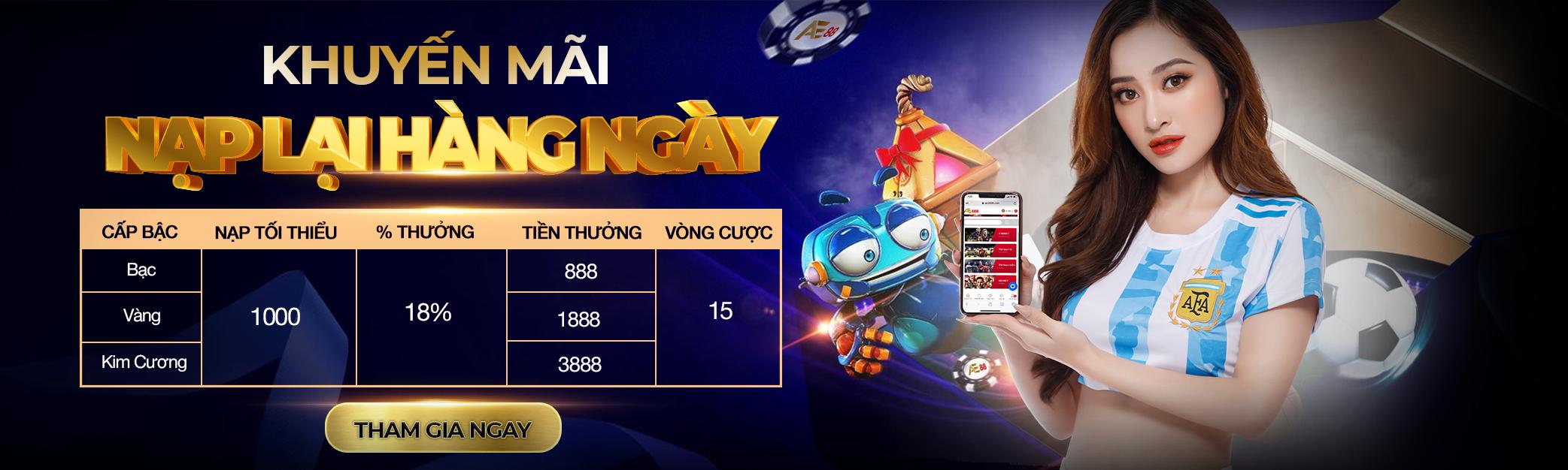 Điểm Danh Các Chương Trình Khuyến Mãi AE888 Nổi Bật